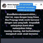 Dewa Eka Prayoga Cerai
