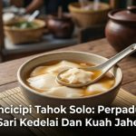 Mencicipi Tahok Solo: Perpaduan Sari Kedelai Dan Kuah Jahe